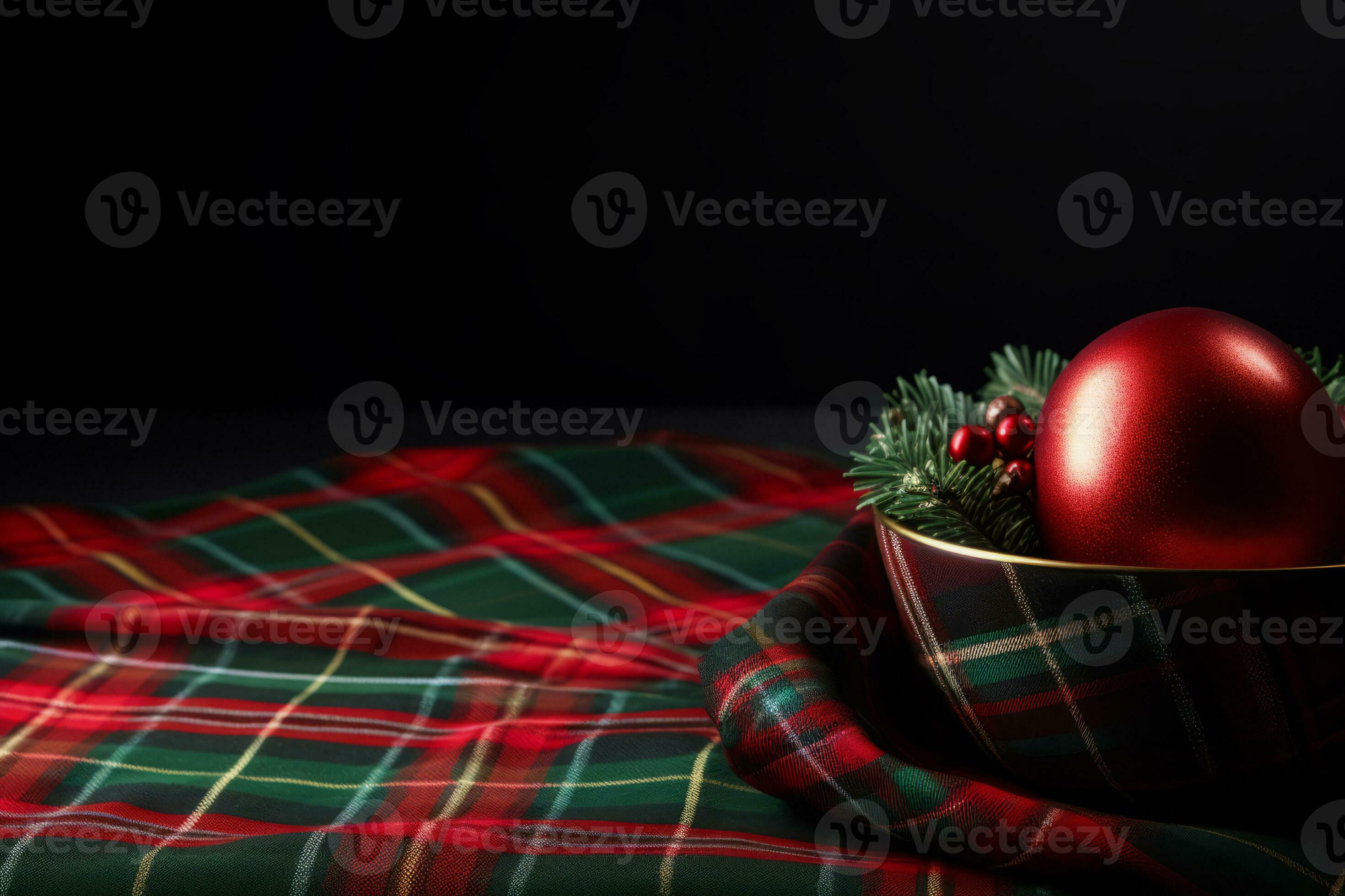 Christmas tartan plaid design. Seasonal background with plaid texture
