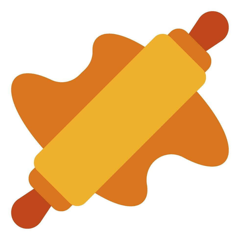Food and bakery dough icon vector