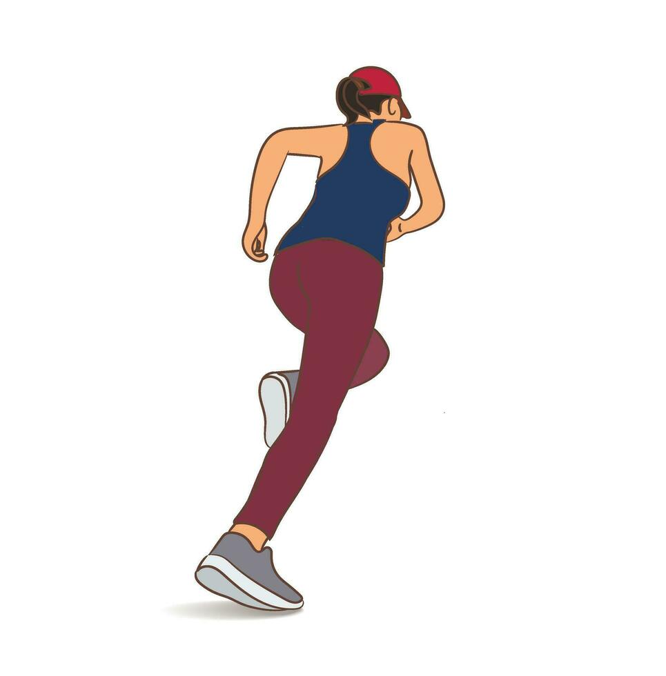 Vector about Healthy lifestyle concept illustration