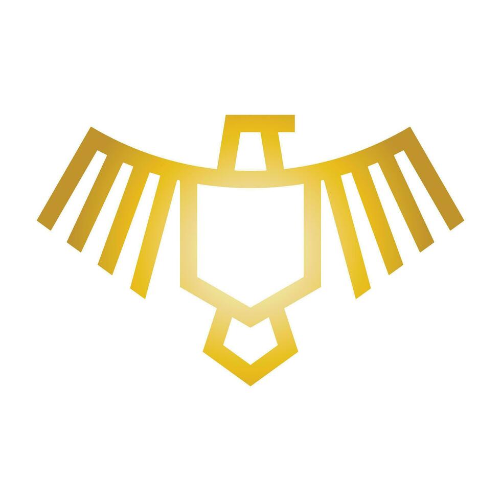 Winged frames. Flying bird shield emblem, eagle wings badge frame and retro aviation fast wing symbol vector