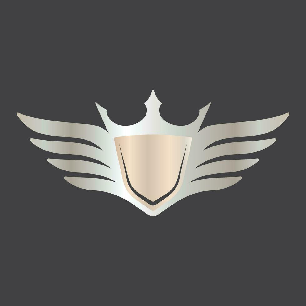 wings icon. Wings vector design illustration. Wings icon simple sign