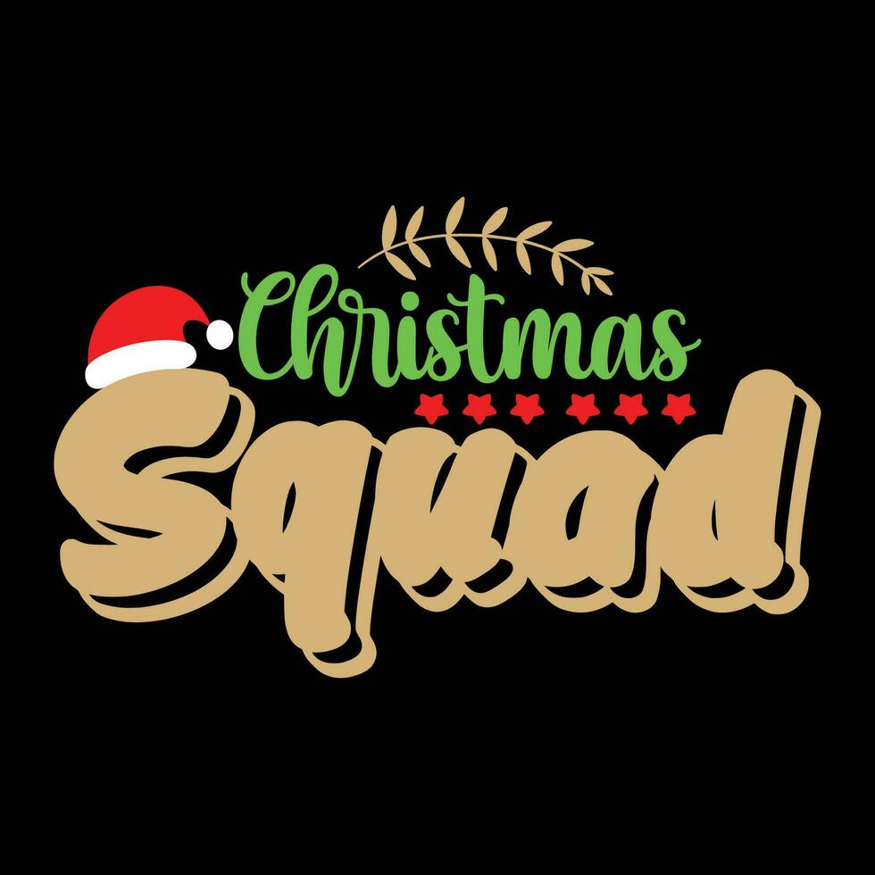 Christmas quote typography design vector