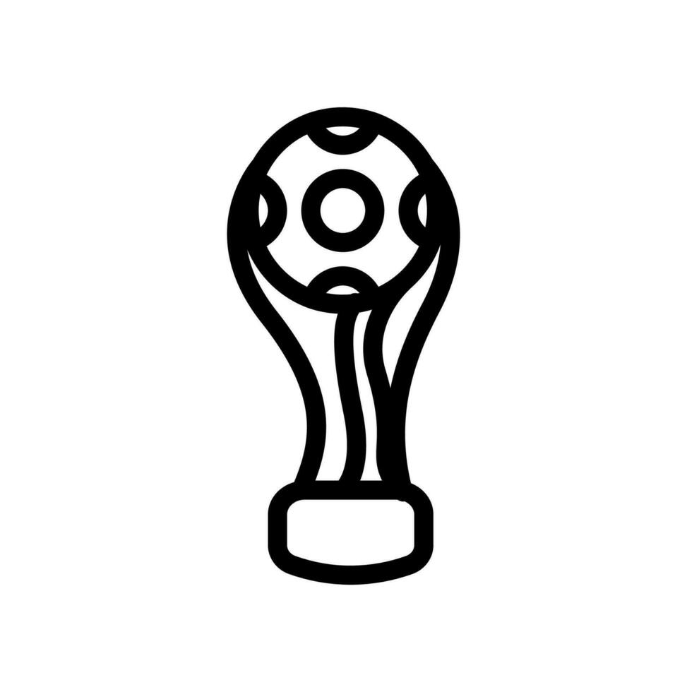 2026 World Cup Icon Design. vector