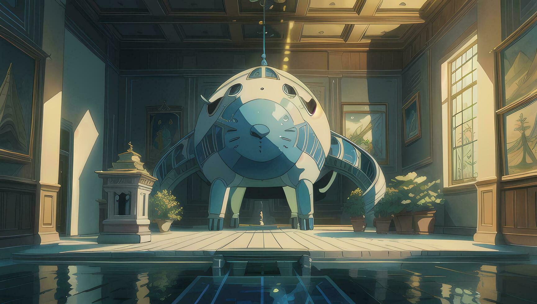 Beautiful Assortment Background Art for Graphic Novel Anime Manga Wallpaper photo