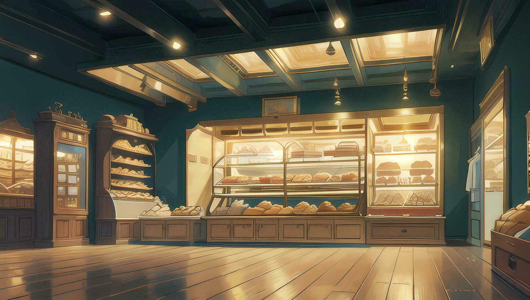 Bakery General Store Graphic Novel Anime Manga Wallpaper photo