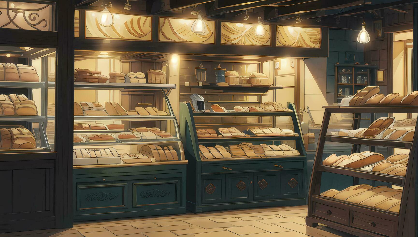 Bakery General Store Graphic Novel Anime Manga Wallpaper photo