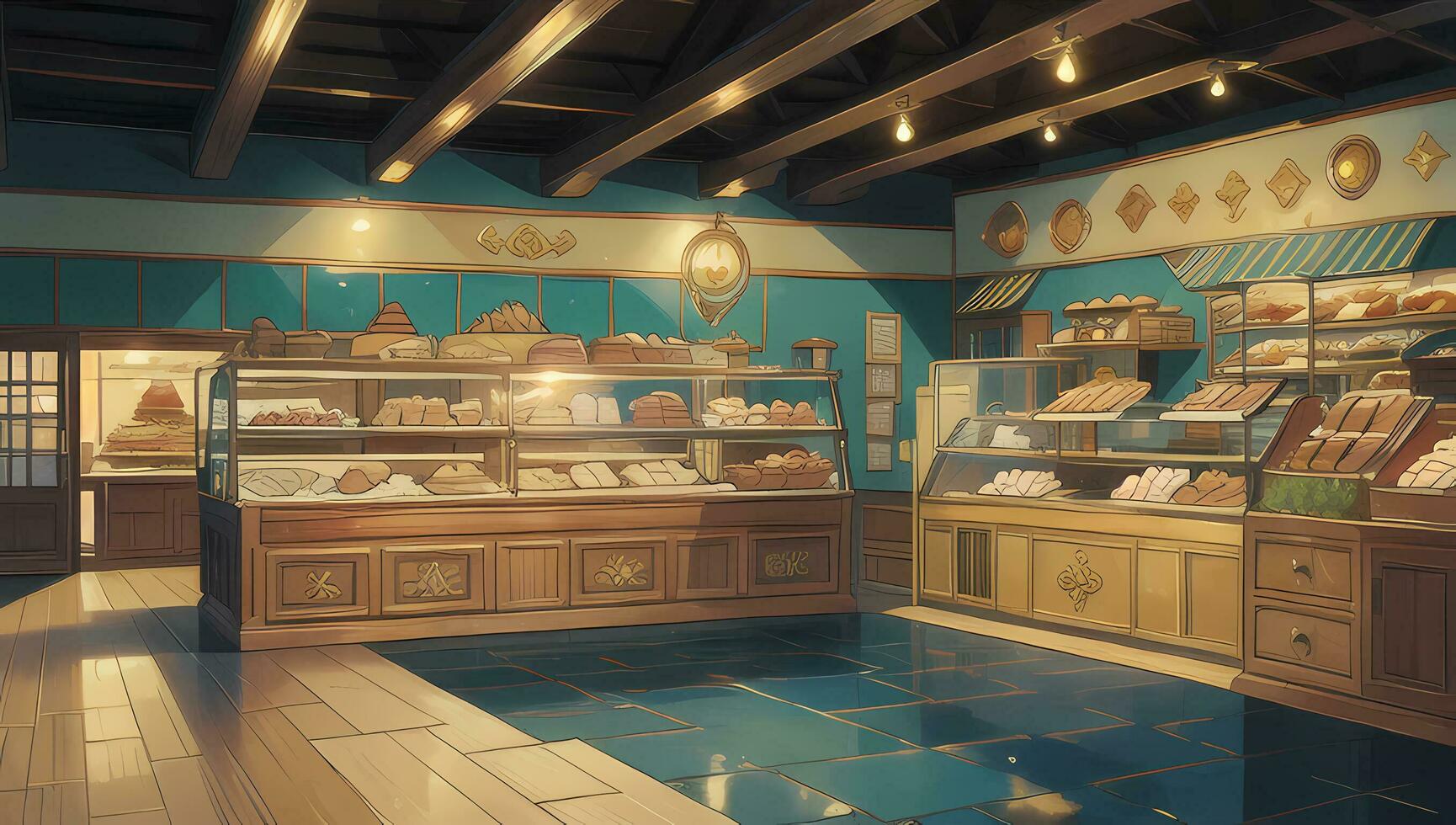 Bakery General Store Graphic Novel Anime Manga Wallpaper photo