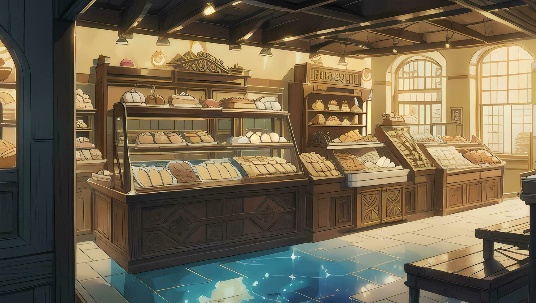 Bakery General Store Graphic Novel Anime Manga Wallpaper photo