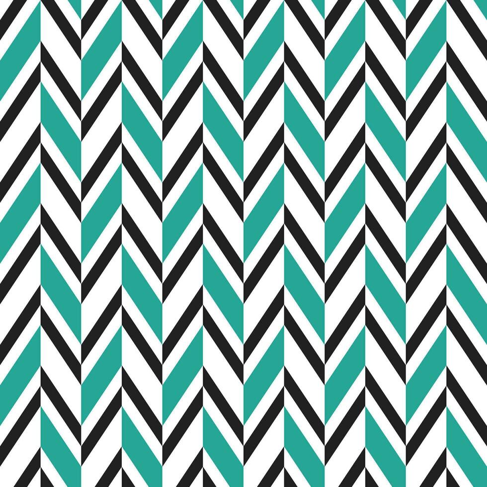 Green and black herringbone pattern. Herringbone vector pattern. Seamless geometric pattern for clothing, wrapping paper, backdrop, background, gift card.