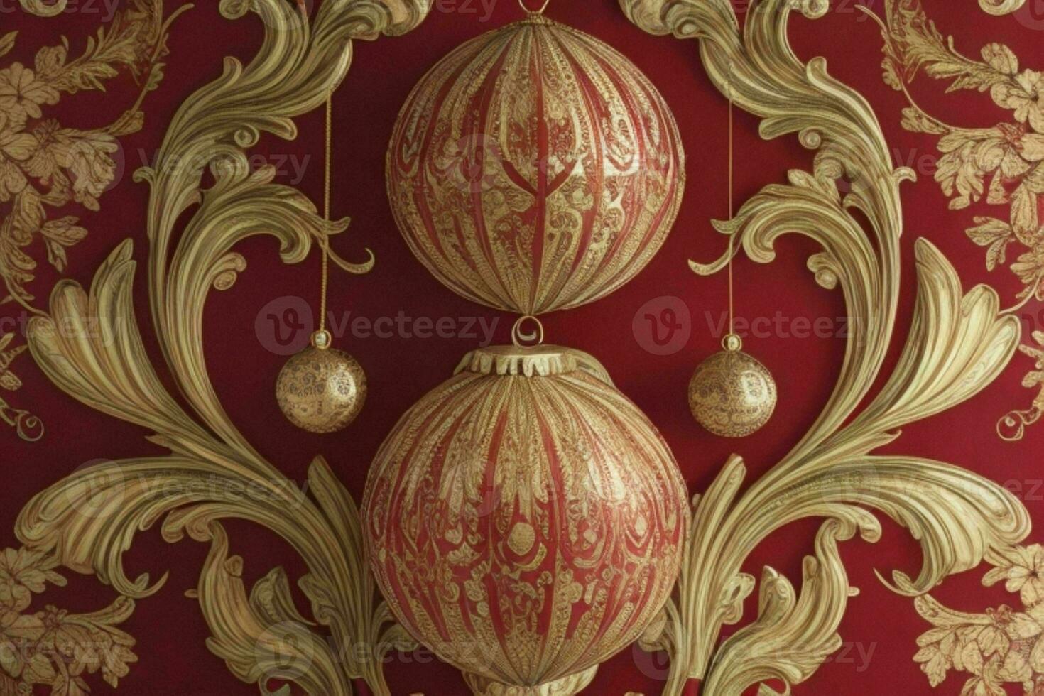 Ornament walpaper pattern texture background. AI Generative Pro Photo