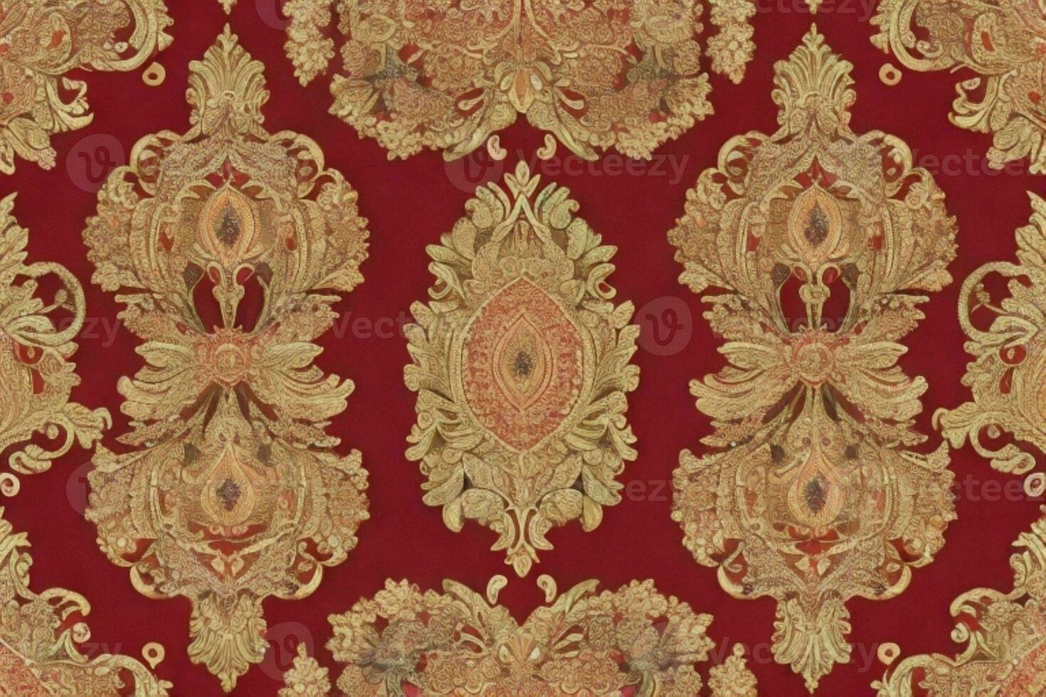Ornament walpaper pattern texture background. AI Generative Pro Photo