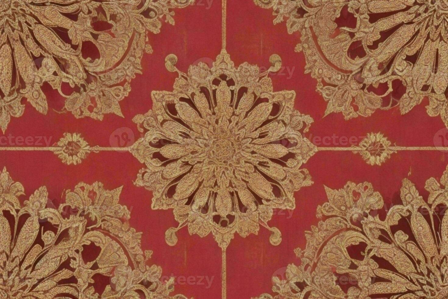 Ornament walpaper pattern texture background. AI Generative Pro Photo