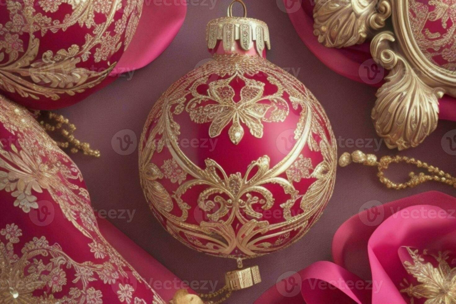 Ornament walpaper pattern texture background. AI Generative Pro Photo