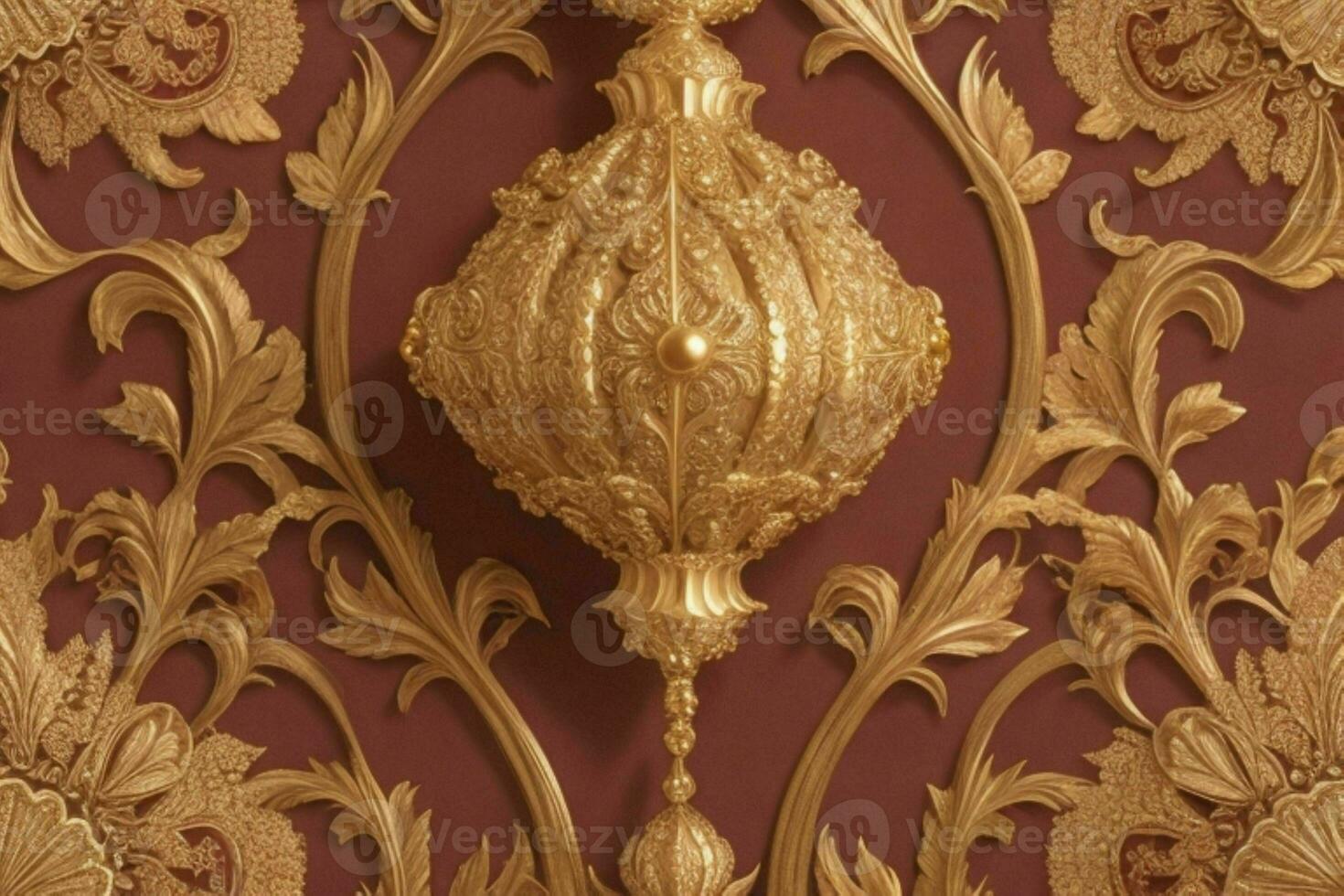 Ornament walpaper pattern texture background. AI Generative Pro Photo