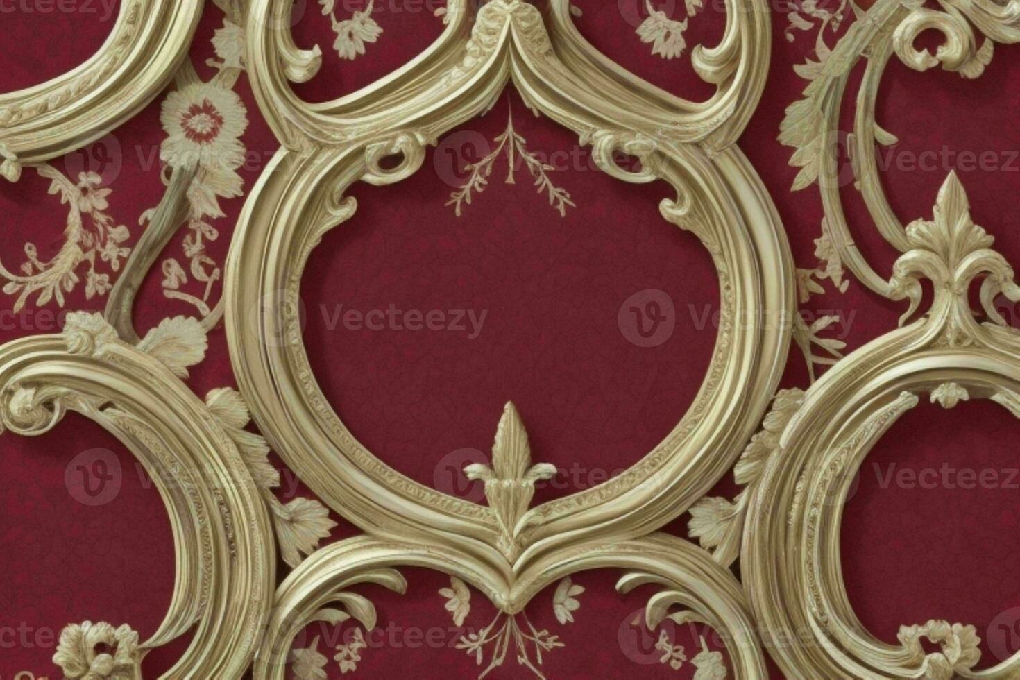 Ornament walpaper pattern texture background. AI Generative Pro Photo