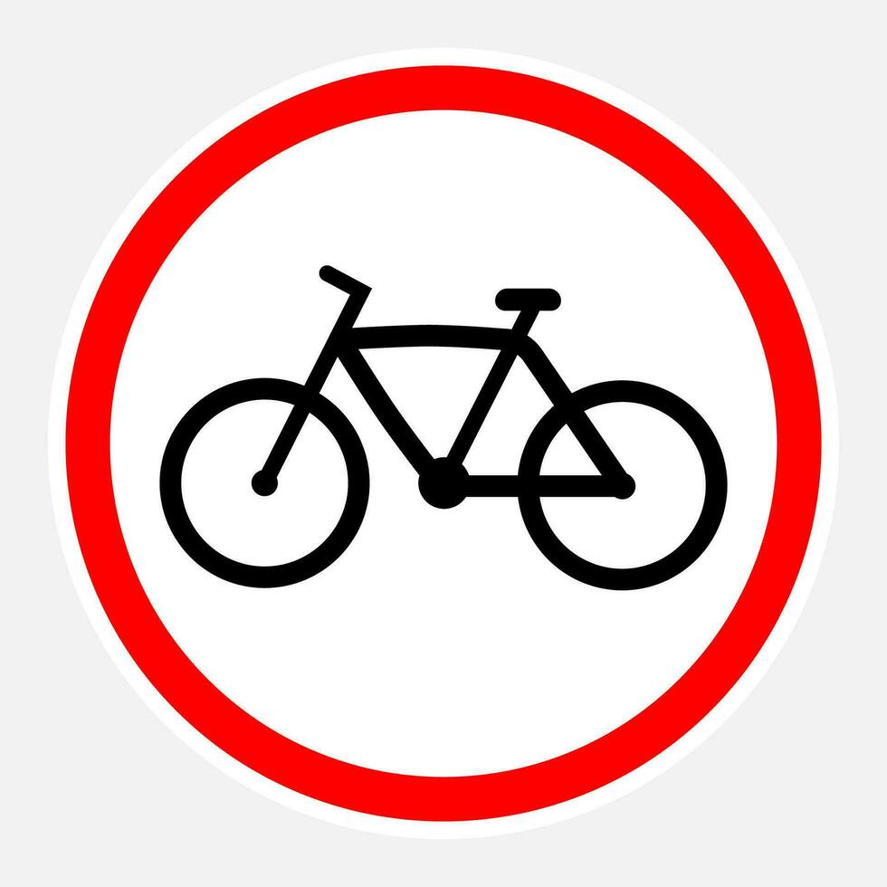 Bicycle icon sign. Vector design.