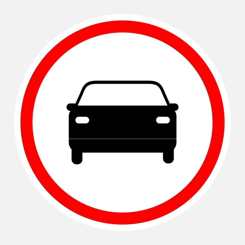 Car icon sign. Vector design.