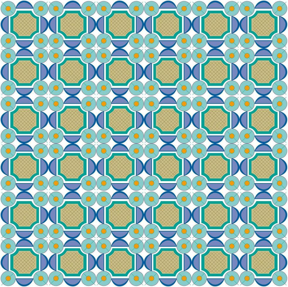 Vector abstract background with bright color ornament