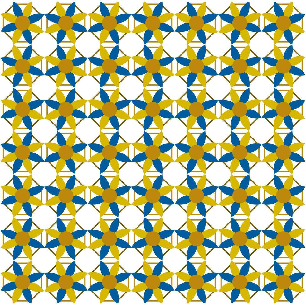 Vector abstract background with bright color ornament