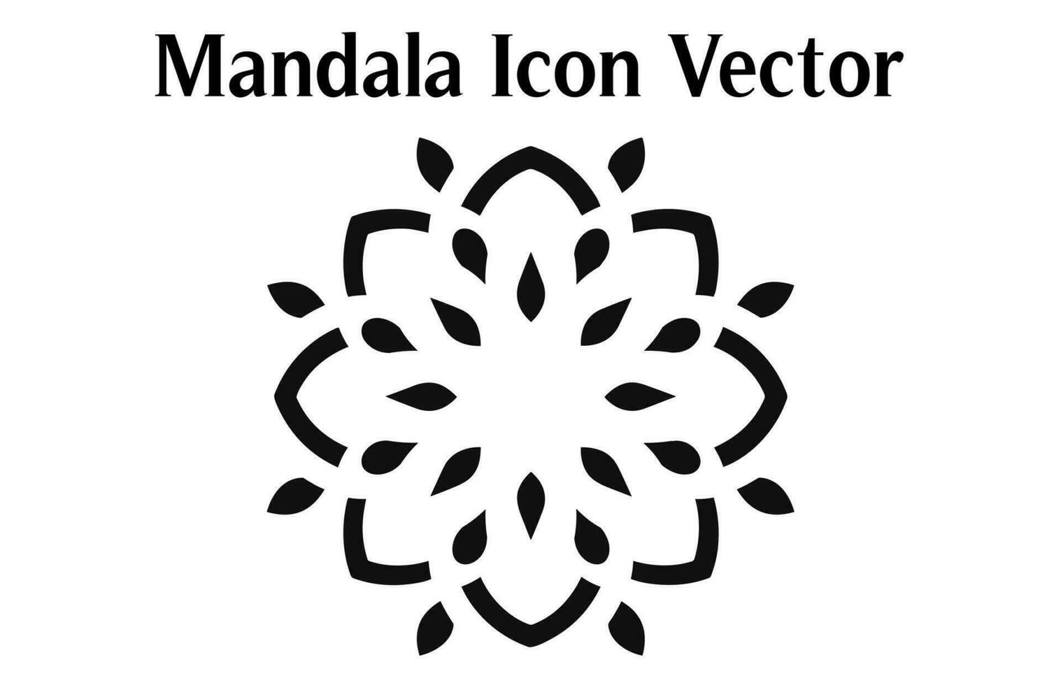 Black and white abstract circular pattern mandala, Mandala Line Drawing Design, Ornamental Mandala with floral patterns, Ornamental luxury mandala pattern, Set of Vector boho mandala illustration