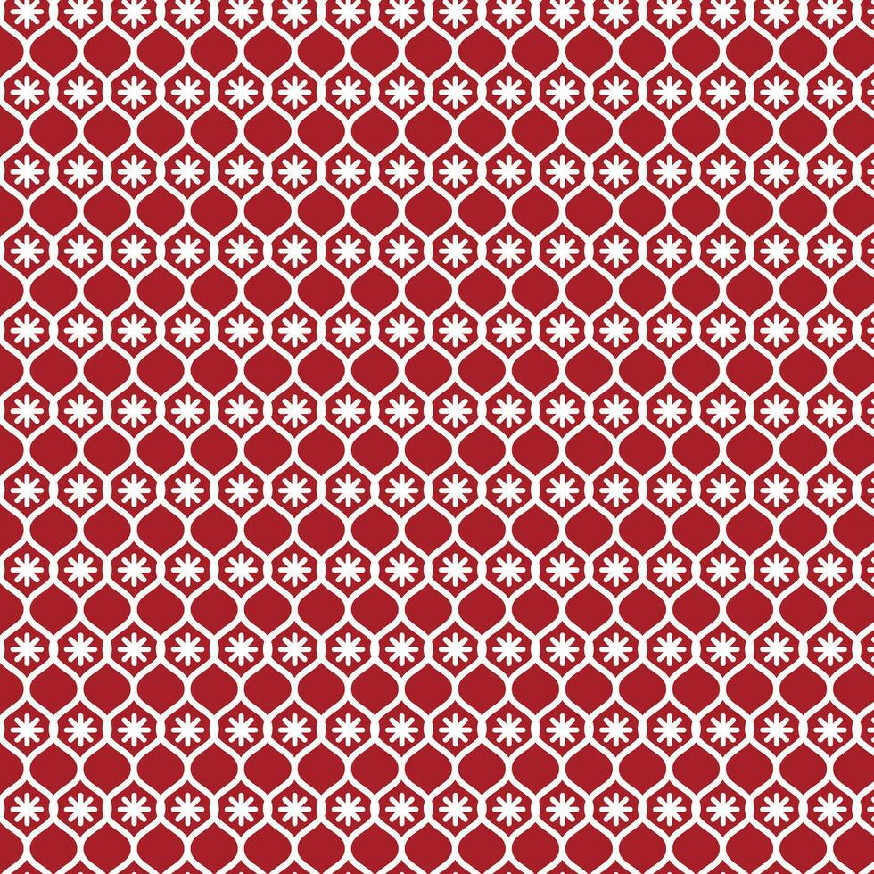 Happy New Year and Merry Christmas. Set of winter holiday backgrounds, seamless patterns in red and white colors vector