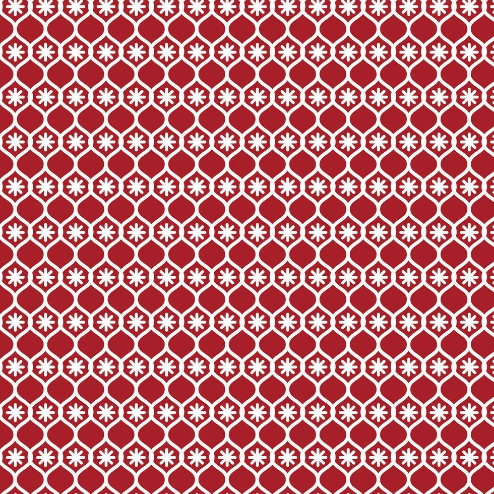 Happy New Year and Merry Christmas. Set of winter holiday backgrounds, seamless patterns in red and white colors vector