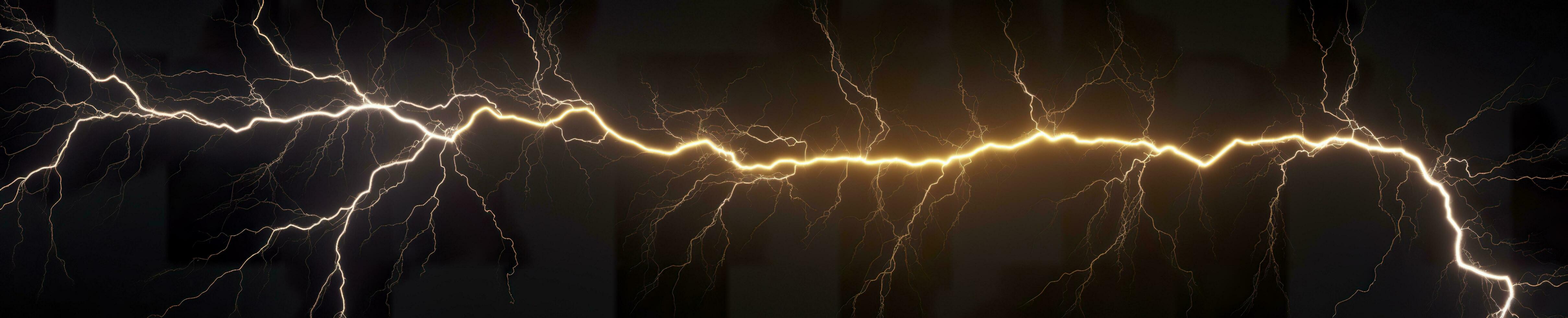 flat thunder lightning texture. Generative AI photo