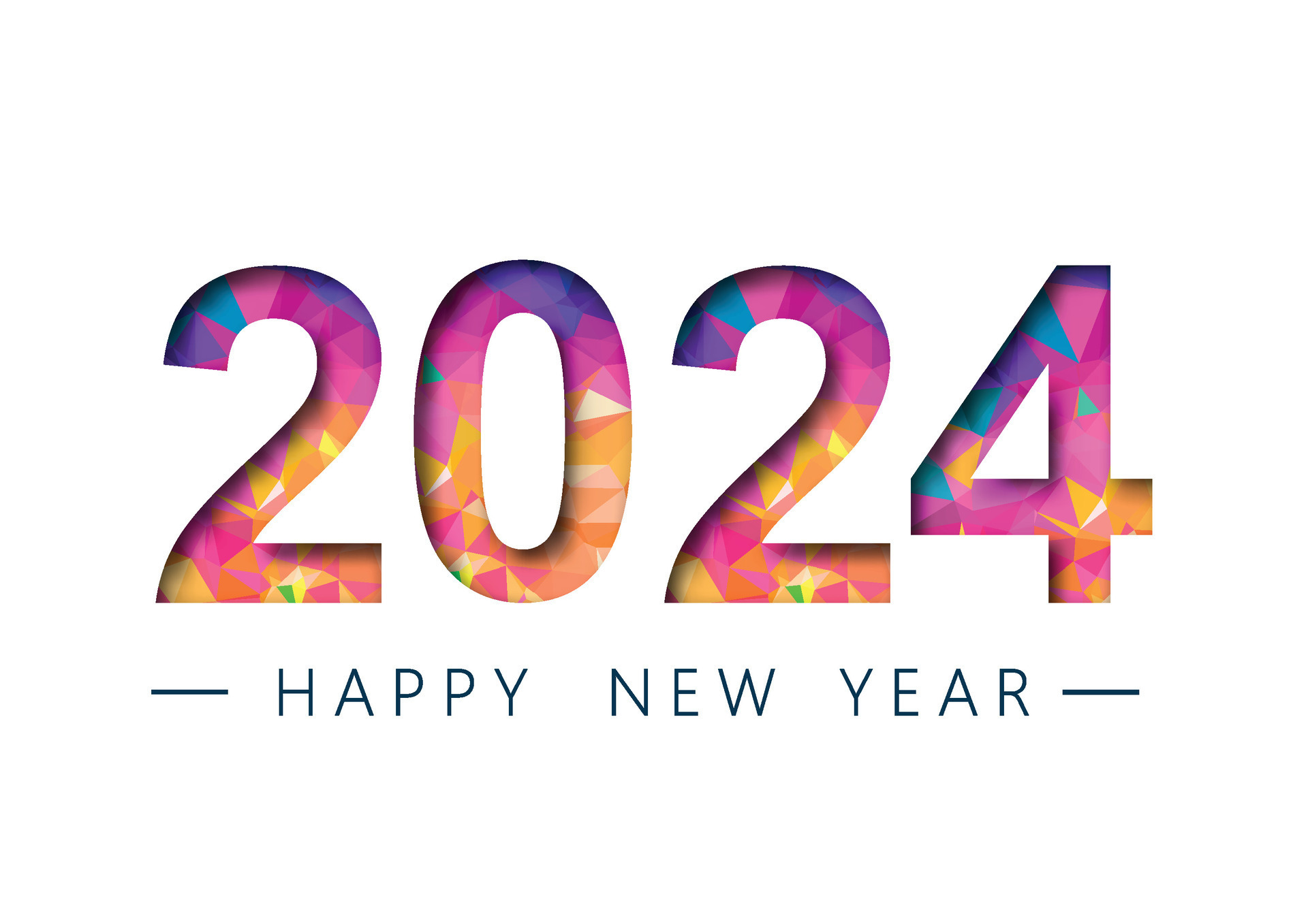 2024新年快樂圖 免費下載 | 天天瘋後製