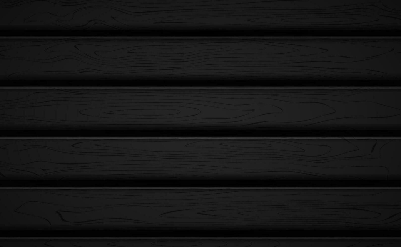 Black wood texture background vector