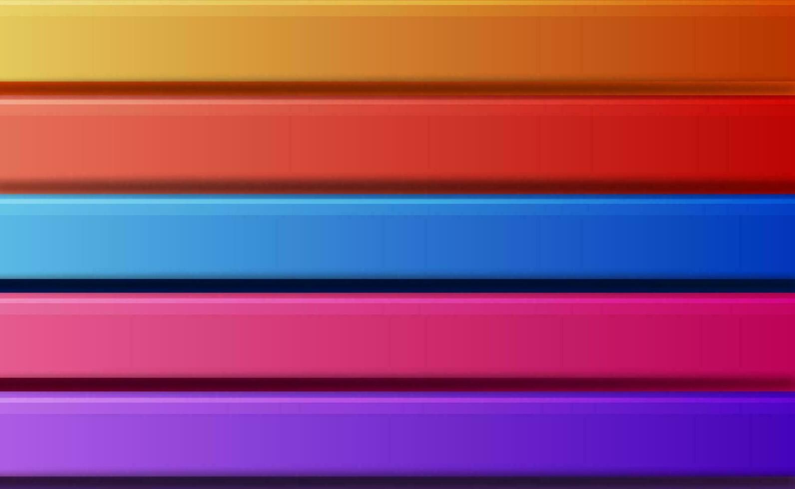 rainbow wood background vector