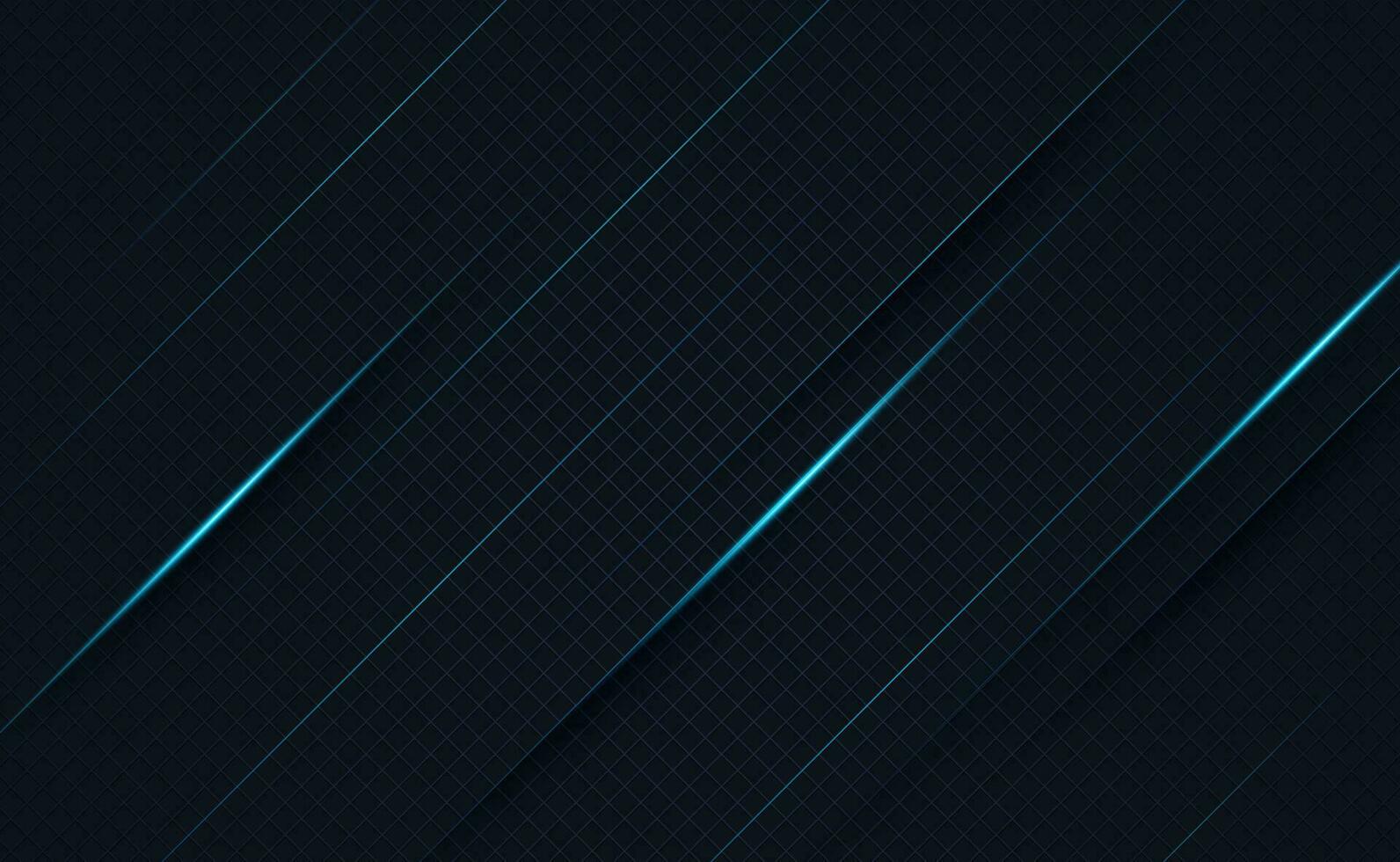 Modern blue overlapping shapes background vector