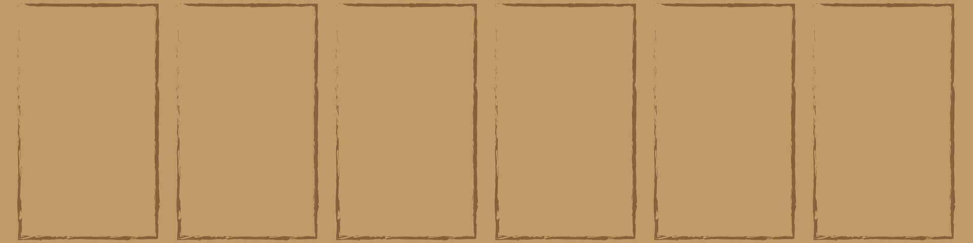 Grunge square and rectangle frames. Ink empty black boxes set. Rectangle borders collections. Rubber square stamp imprint. Vector illustration isolated on white background.