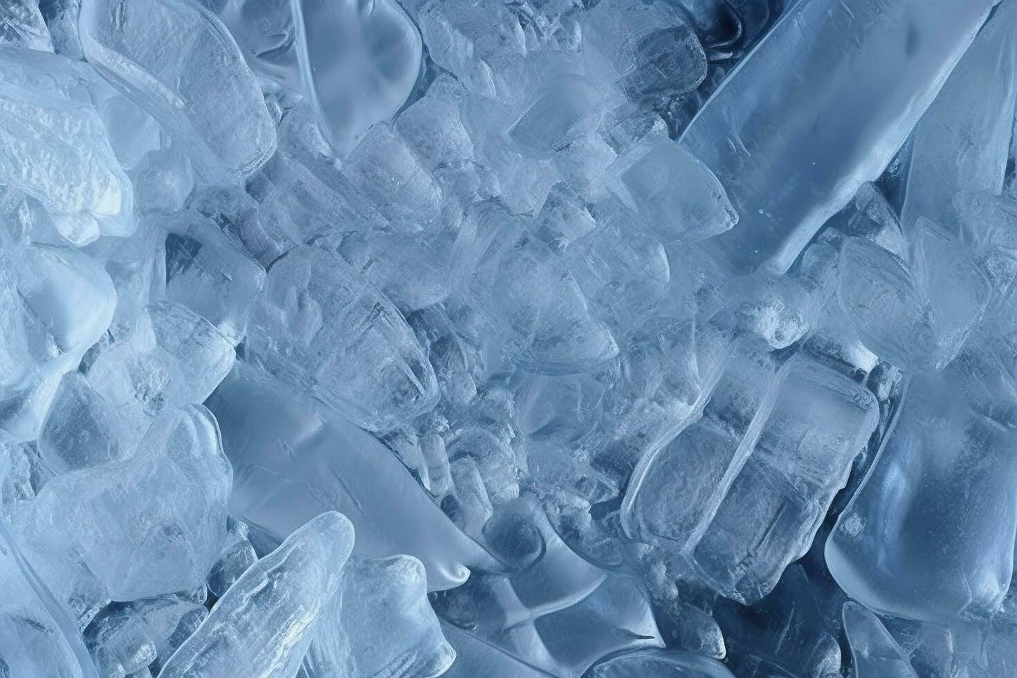 Abstract ice textures on car window in winter. Frosted Glass and Ice. A Textured Look. backgrounds and textures concept. AI Generative photo