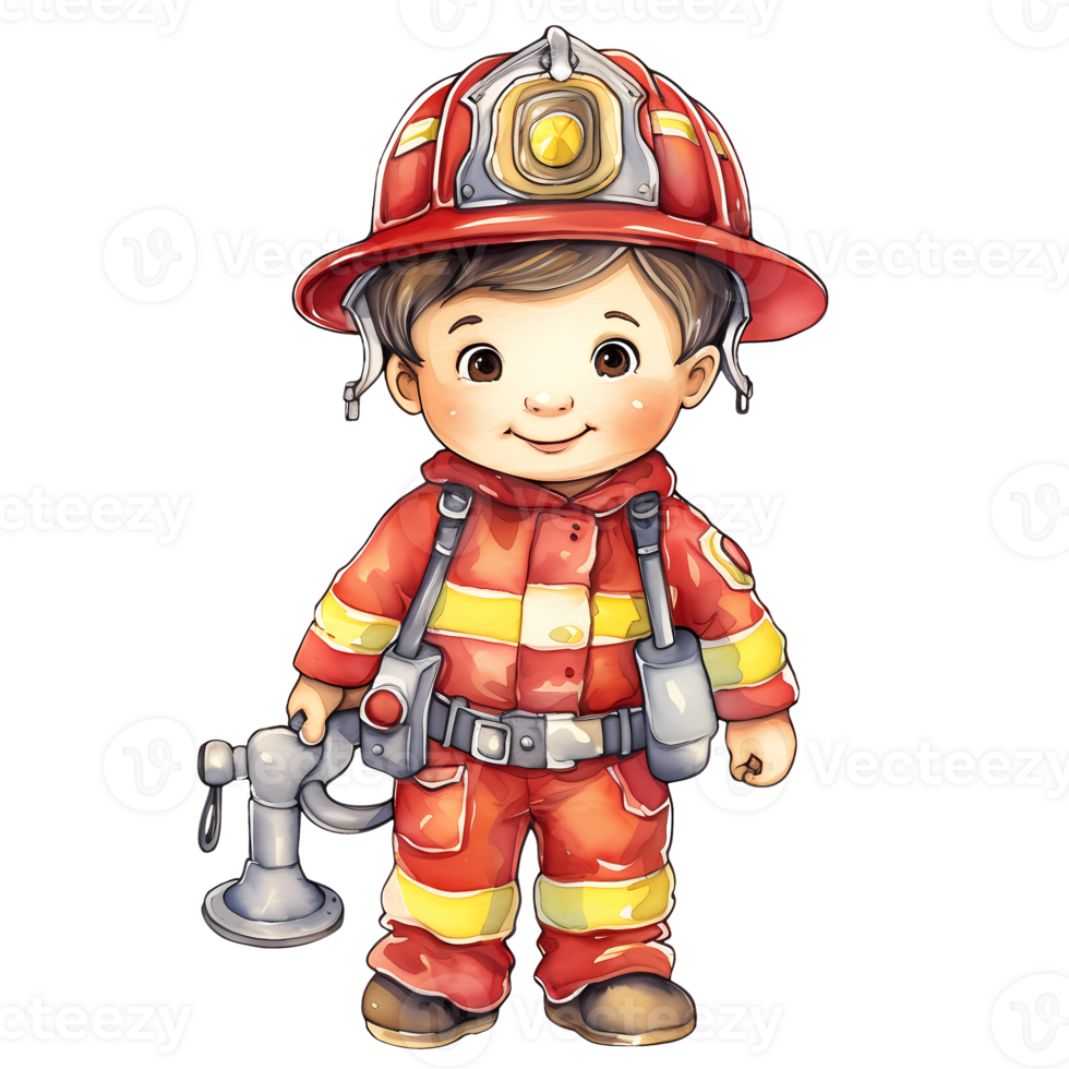 Sticker Hose Roll Fire Fighting Equipment Firefighter 22381304 PNG