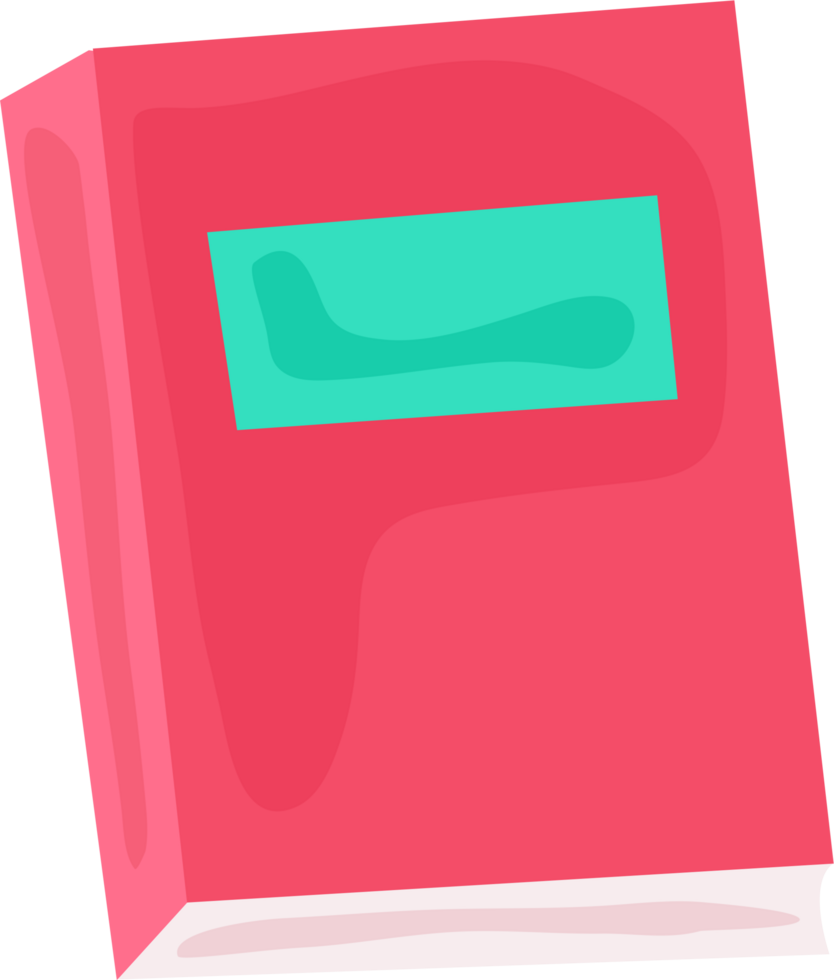 a cute book png