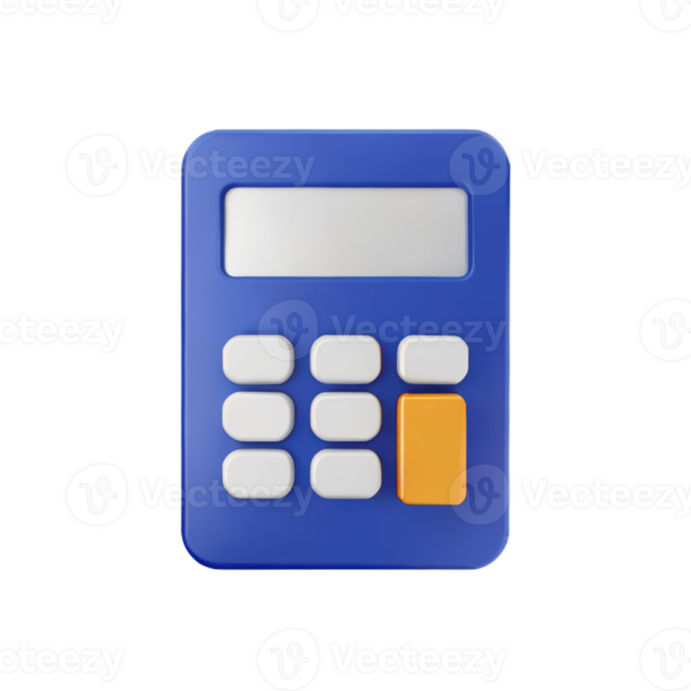 Calculator Finance Button  Ai Generative png