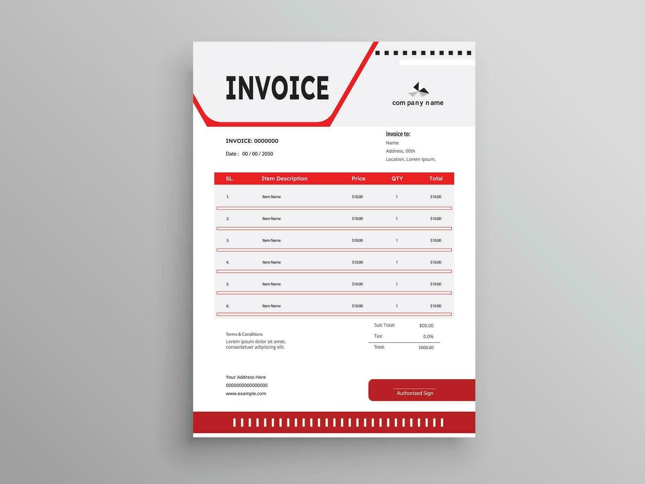 negocio factura formar modelo. facturación citas, dinero cuentas o lista de precios y pago acuerdo diseño plantillas. impuesto forma, cuenta gráfico o pago recibo. vector