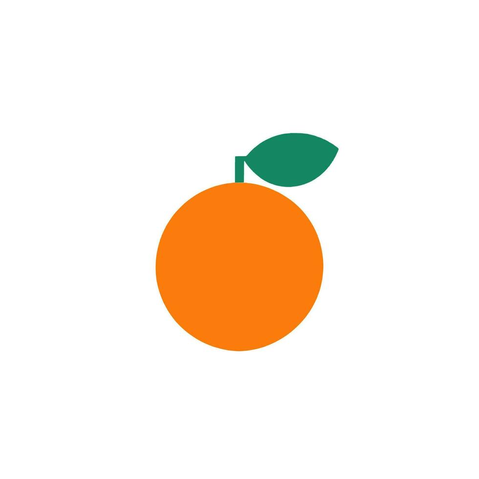 Orange icon vector
