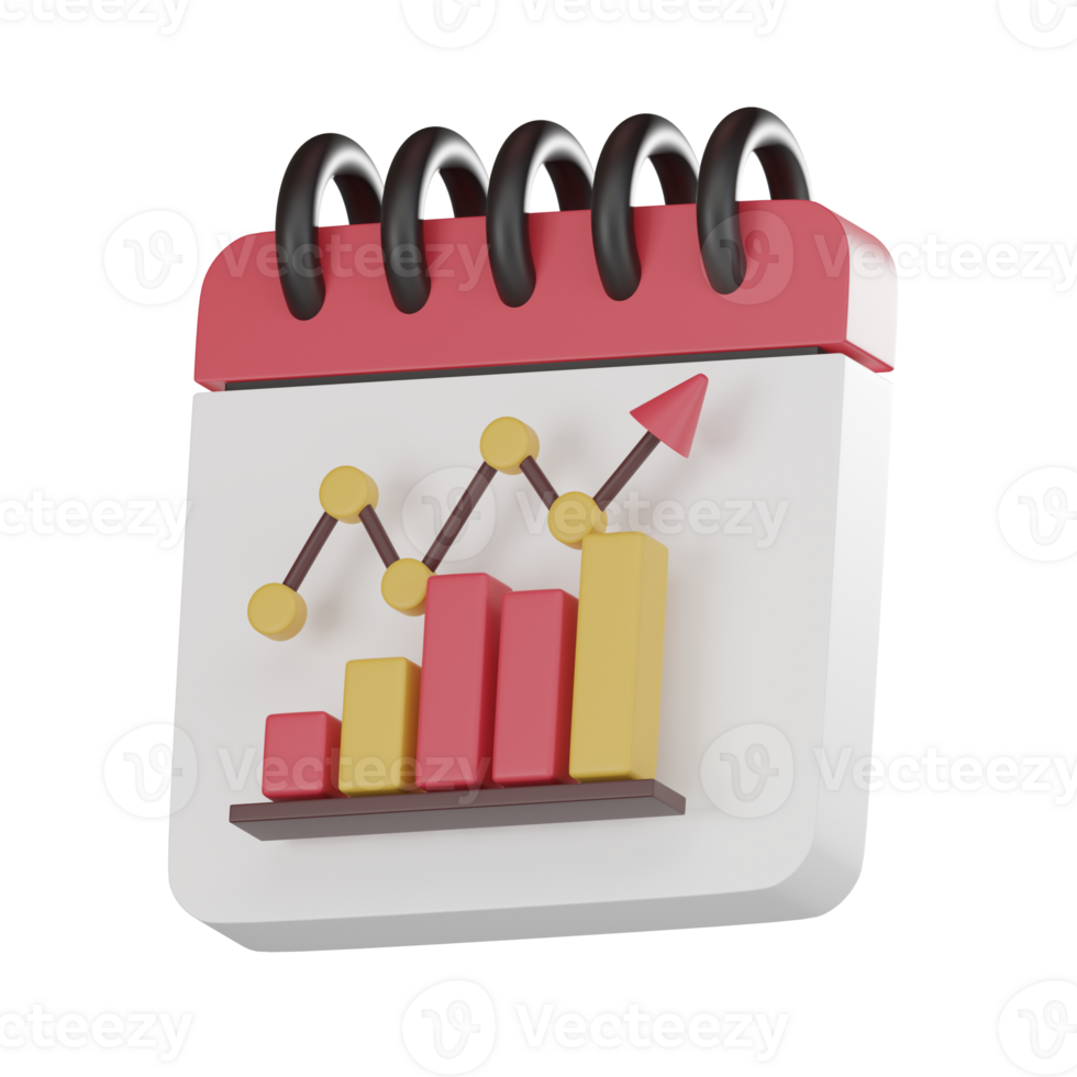 professionale attività commerciale Piano e calendario finanziario grafici e grafici per dati analisi aziendale strategia rendere. png