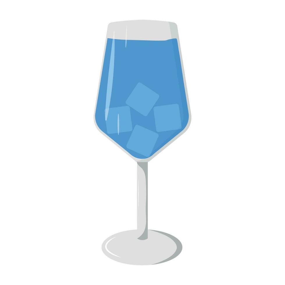 glass of drink. juice vector illustration