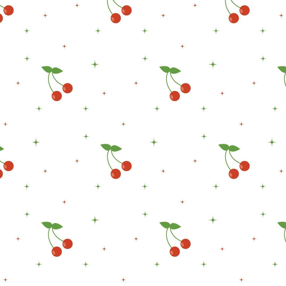 seamless pattern with fruits. summer pattern. flower wallpaper vector