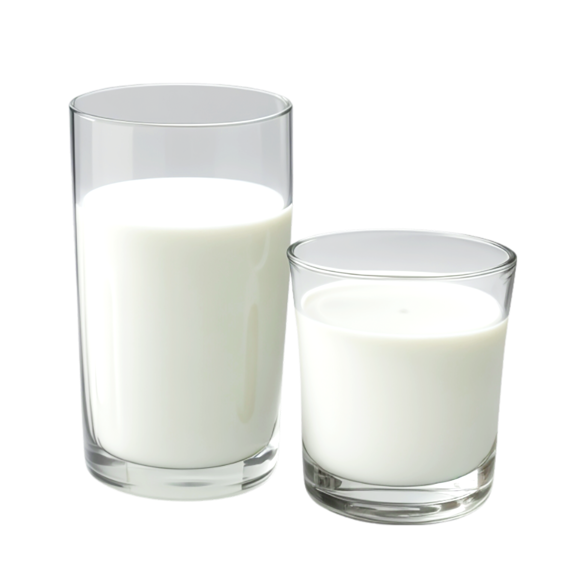 Milk on Glass. AI Generative 32497407 PNG