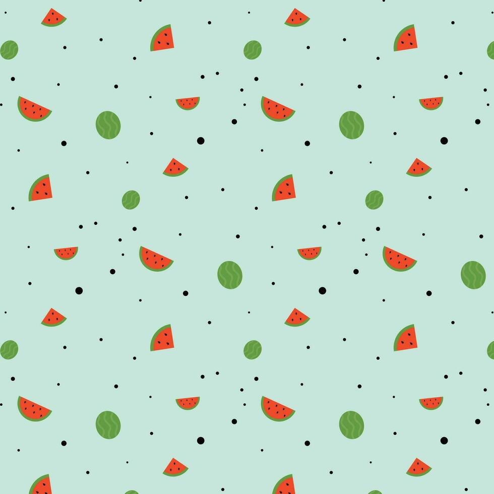 seamless pattern with fruits. summer pattern. flower wallpaper vector