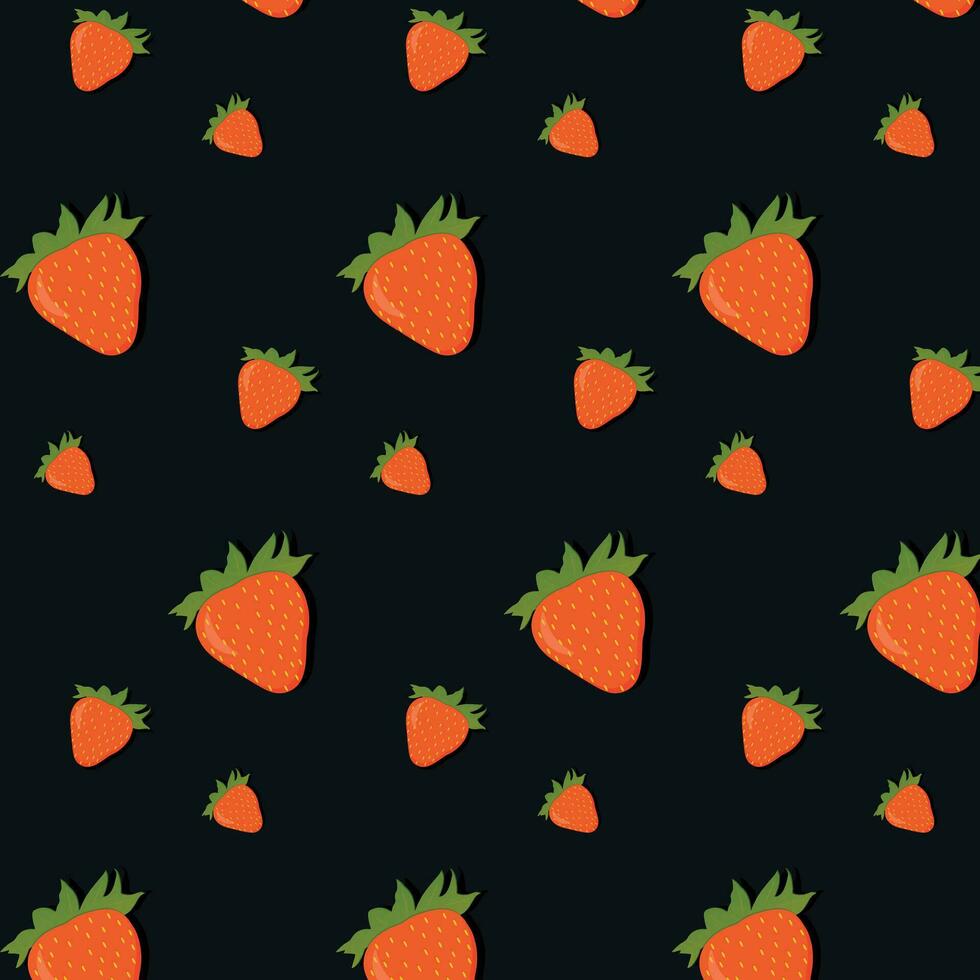 seamless pattern with fruits. summer pattern. flower wallpaper vector