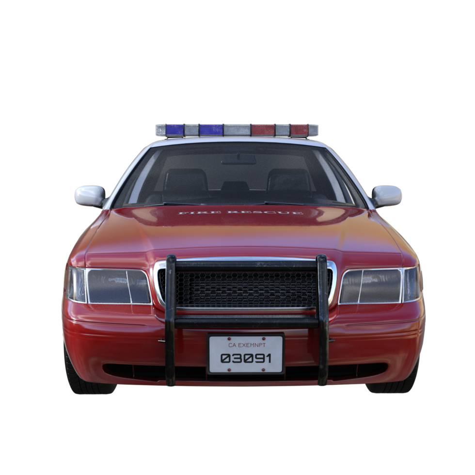 Police isolated 3d png