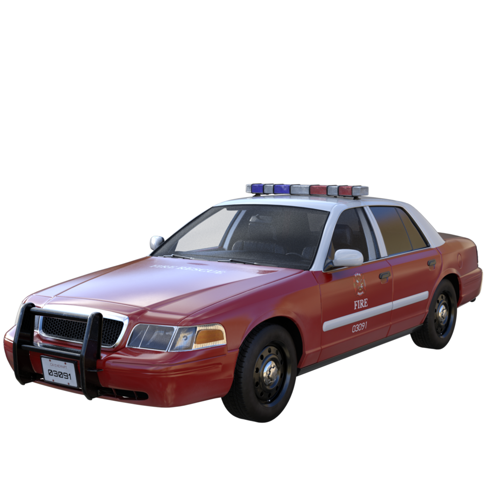 Police isolated 3d png