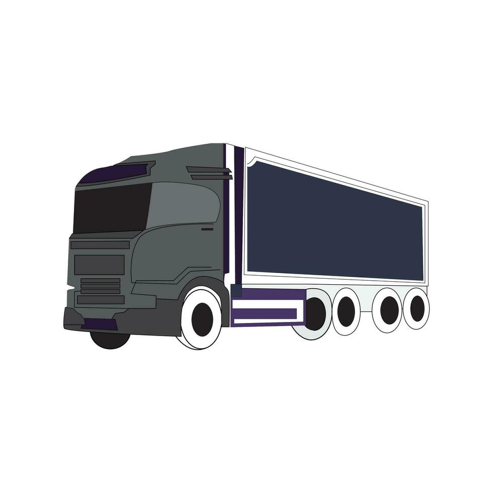 truck , vector , drawing