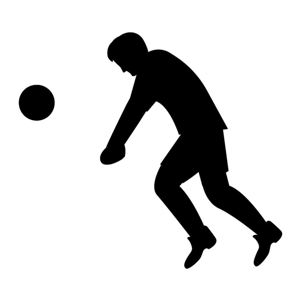 the volly ball illustration vector