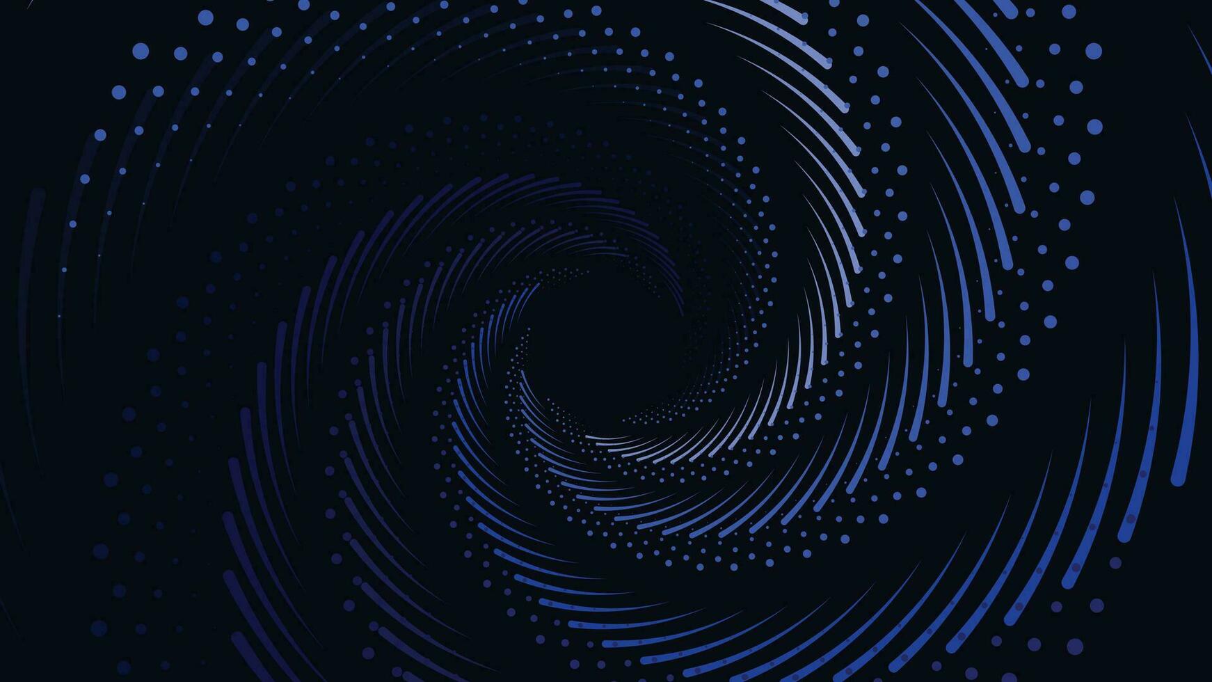 resumen espiral oscuro azul antecedentes vector