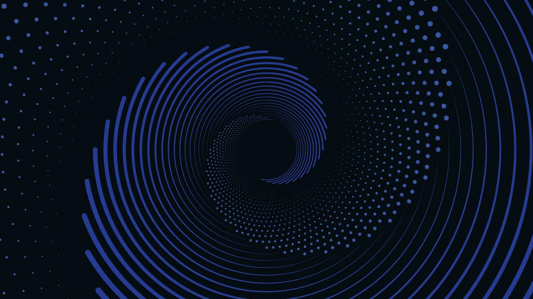 Abstract simple mandala in solid color background. vector